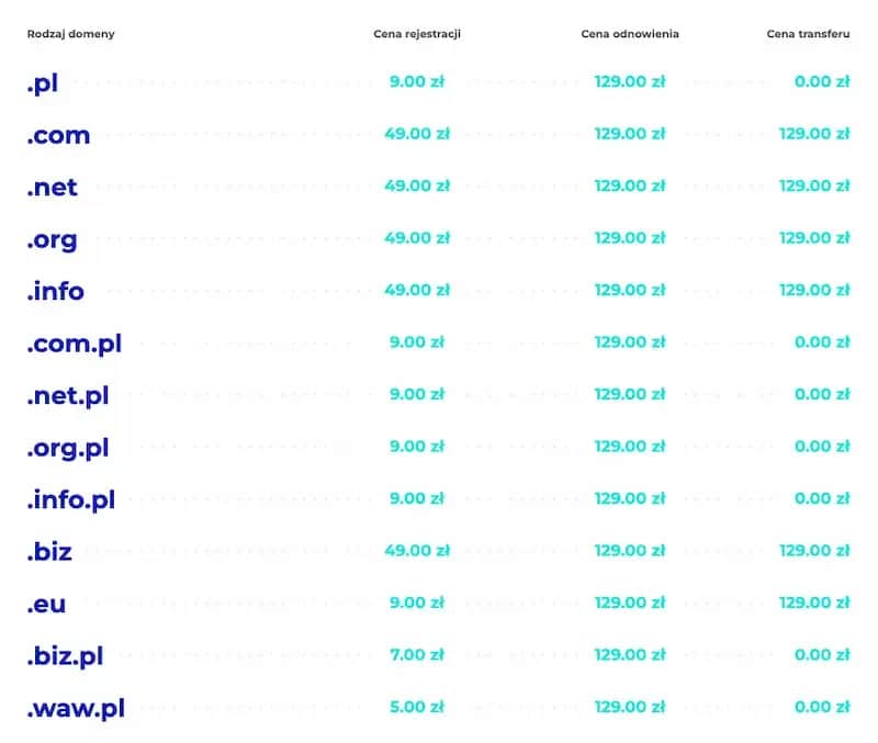 Strona internetowa: Ile kosztuje i jak uniknąć ukrytych opłat?
