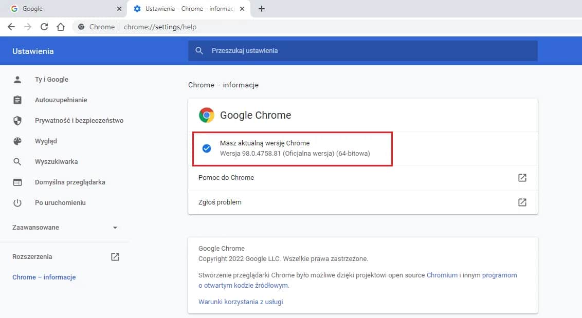 Czy Twoja przeglądarka jest bezpieczna? Zaktualizuj ją krok po kroku.